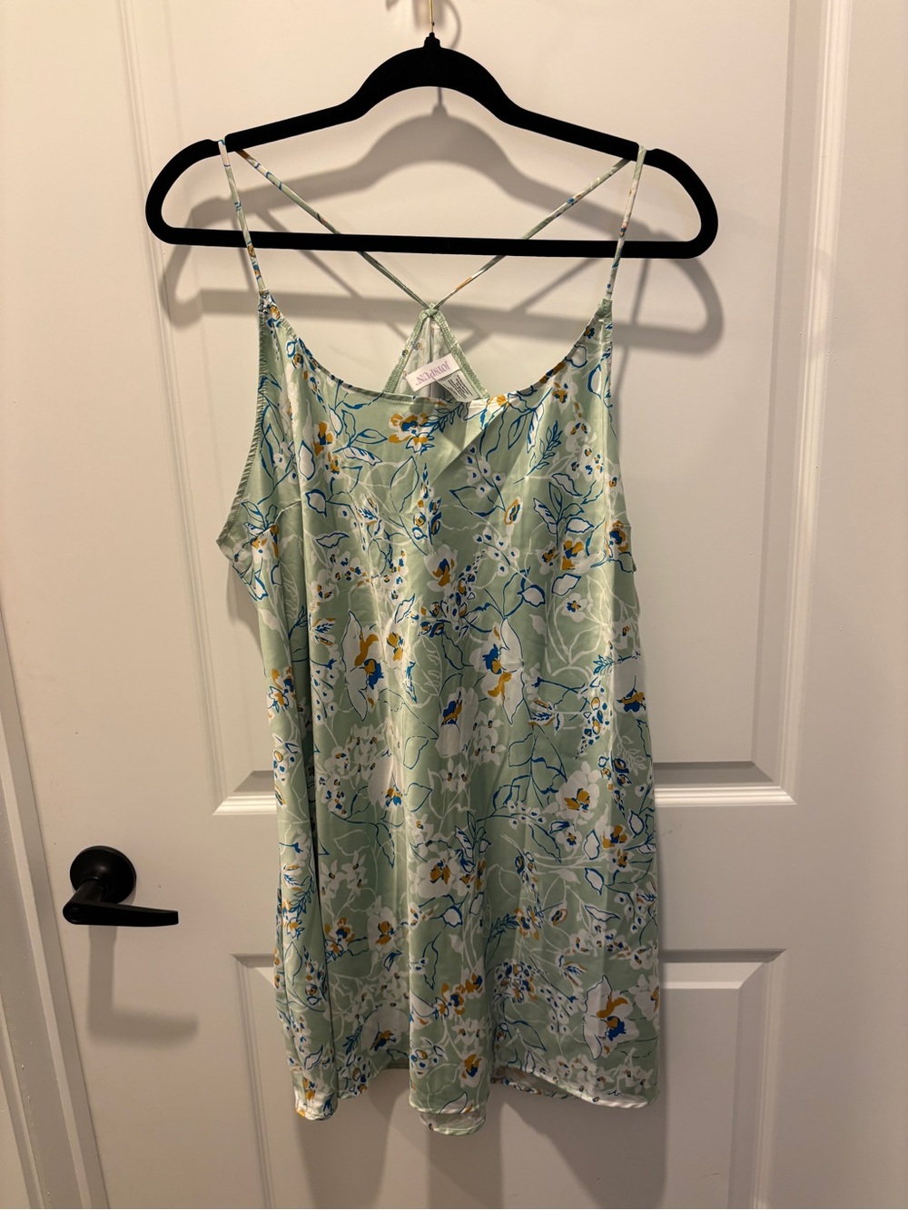Floral Satin Pajamas